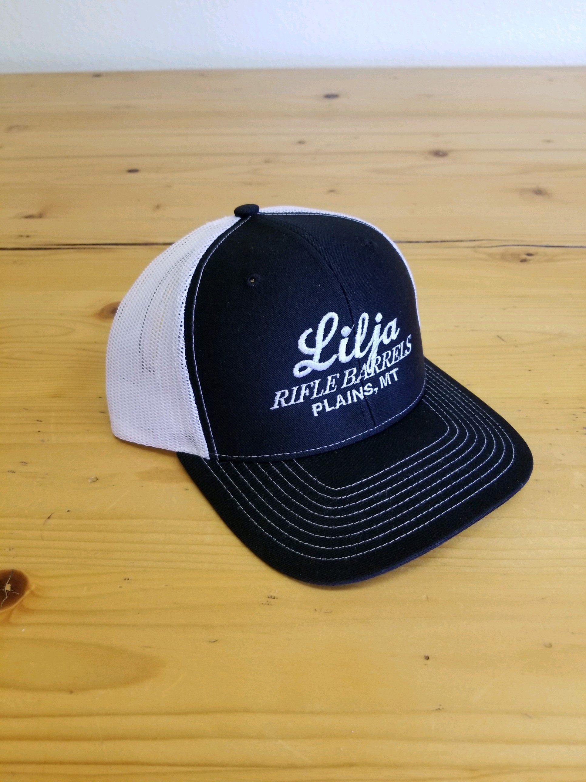 Lilja Black And White Trucker Hat Lilja Lilja