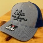 Lilja Trucker Hat Gray / Blue Mesh