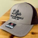 Lilja Trucker Hat Khaki / Maroon Mesh