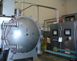 The vacuum stress relieving furnace all Lilja barrels are treated in.